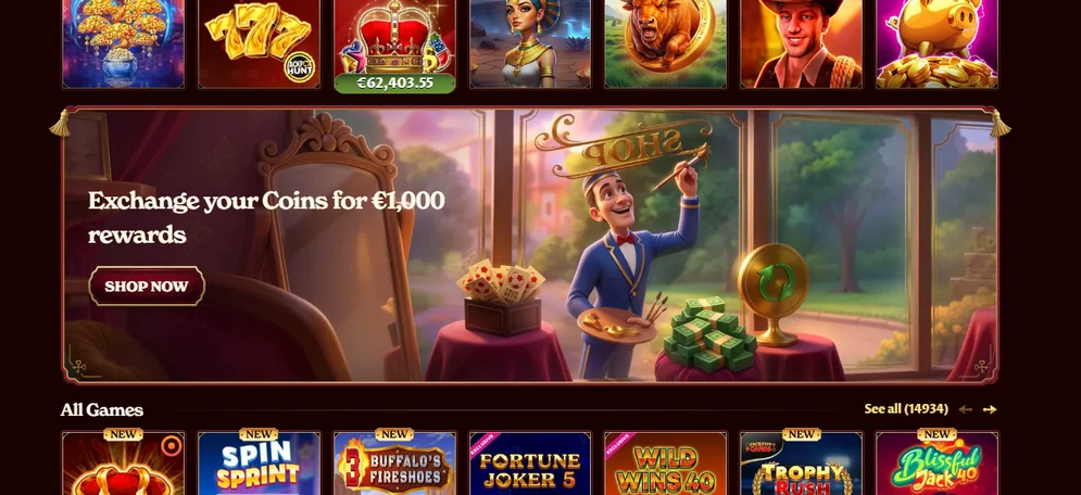 Speel jackpotspellen online